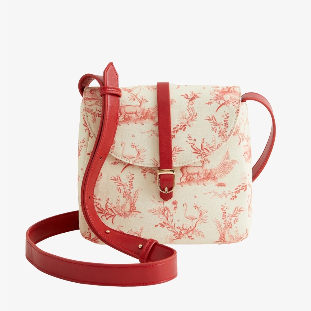 Fable England - toile de juoy crossbody bag